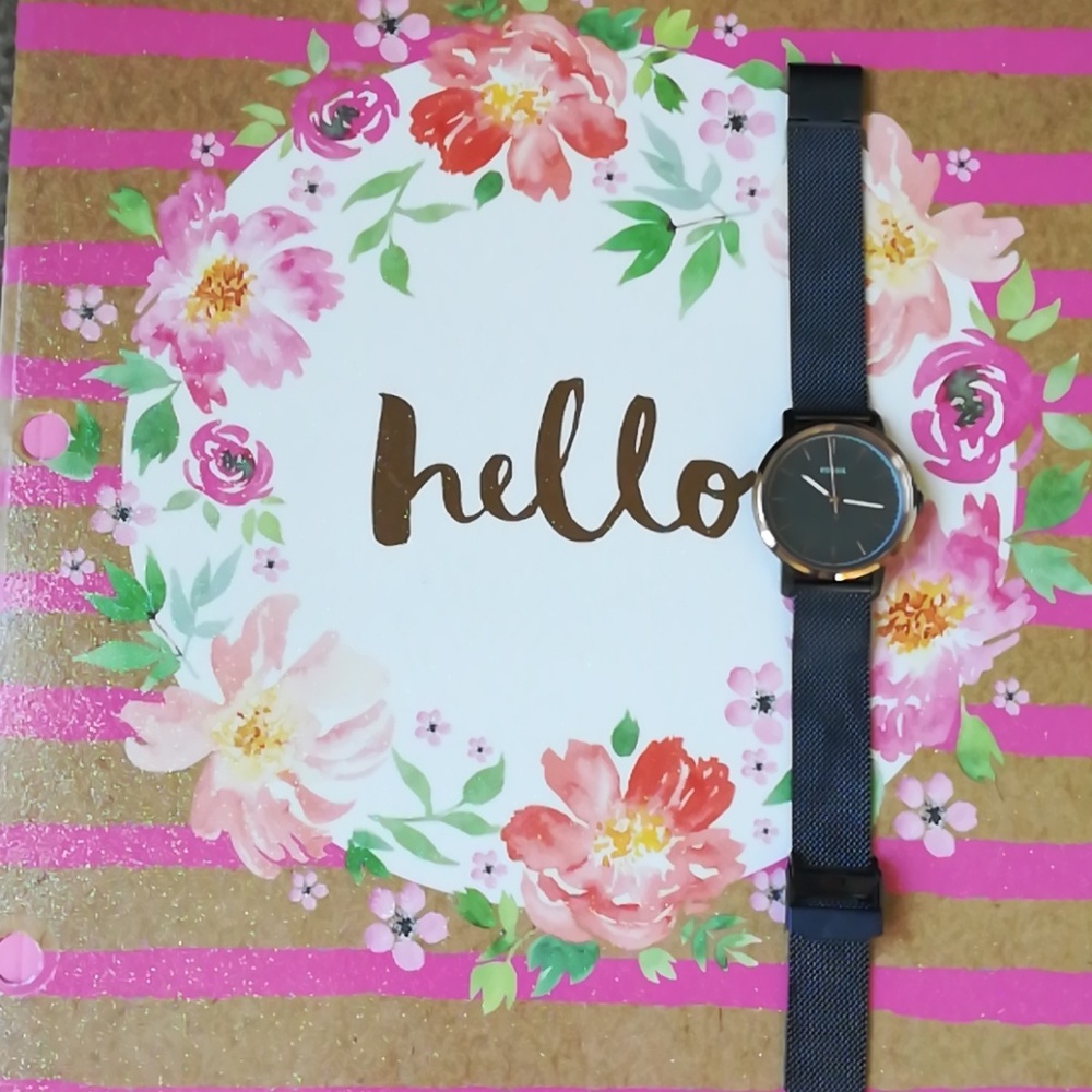 Fossil Watch, Adjustable Mesh Strap - image 2